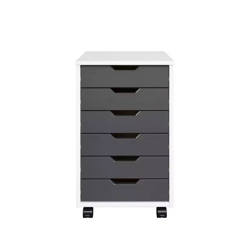 Chariot de rangement Trendfurn Omnia large à 6 tiroirs