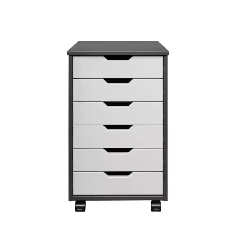 Chariot de rangement Trendfurn Omnia large à 6 tiroirs