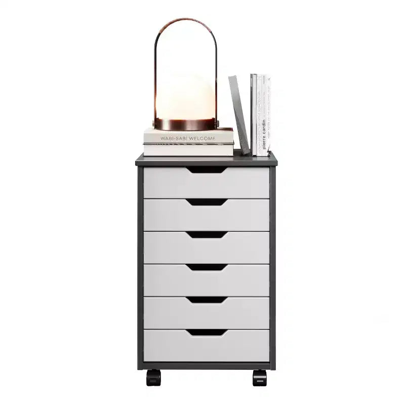 Chariot de rangement Trendfurn Omnia large à 6 tiroirs