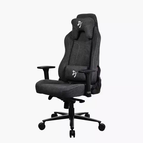 Arozzi Vernazza Soft Fabric Office and Gaming Chair with Soft Neck Lumbar Support Pillows