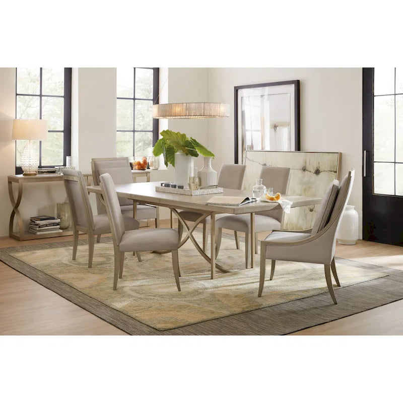 Hooker Furniture Elixir 80  to 100  Casual Modern Dining Table with