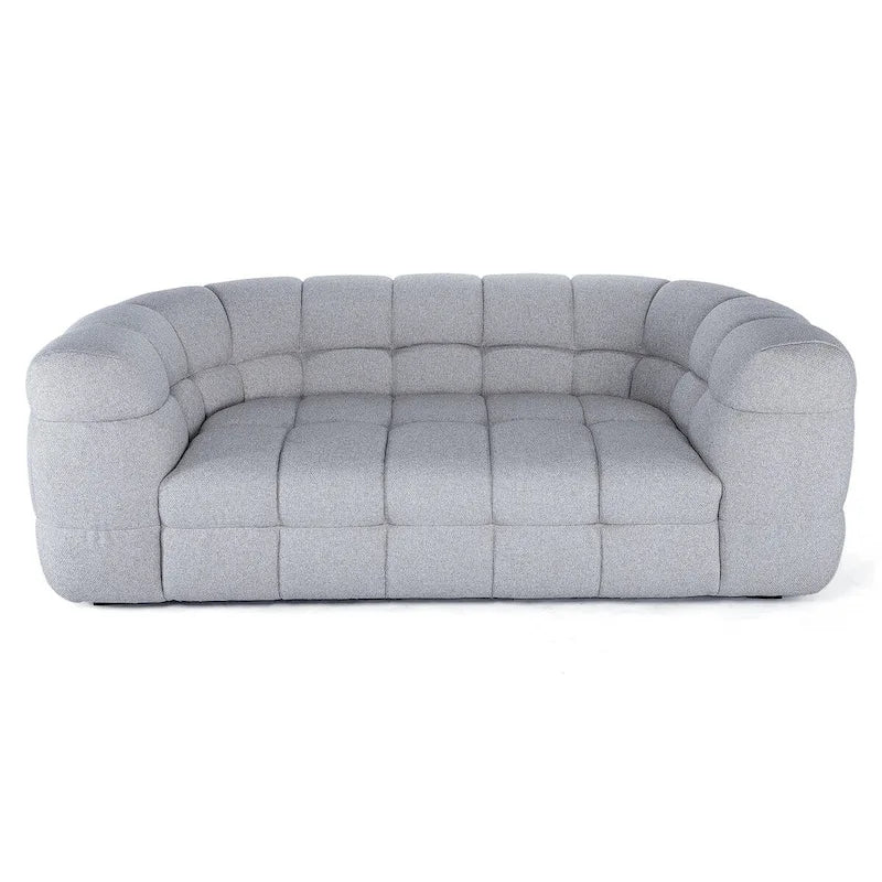 Mlange Tufted Curved Sofa