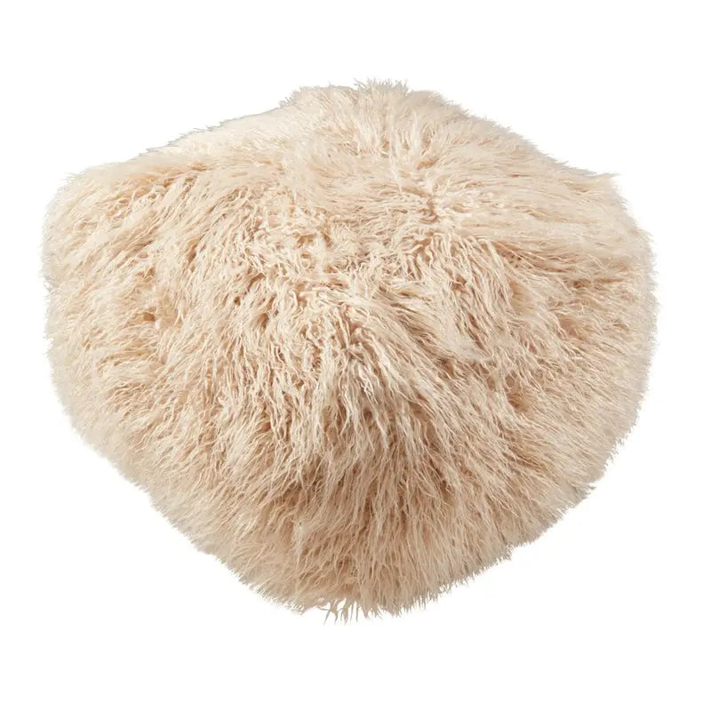 Snug Haven Faux Fur Pouf