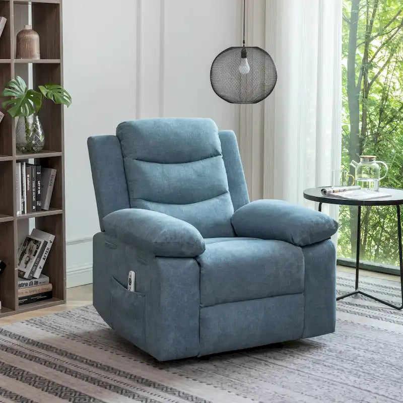 Power Recliner Chair with Adjustable Massage and Heating