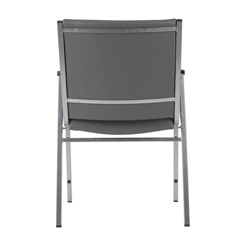 Chaise empilable robuste avec accoudoirs - 21P x 21L x 31H