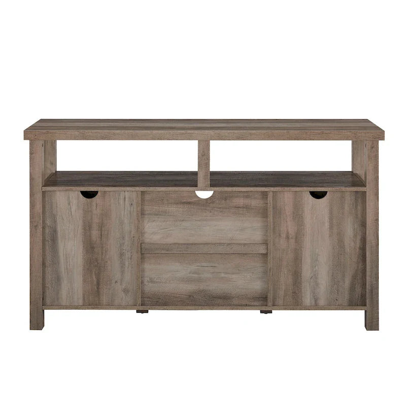 Middlebrook 58-inch Groove Door Highboy TV Stand