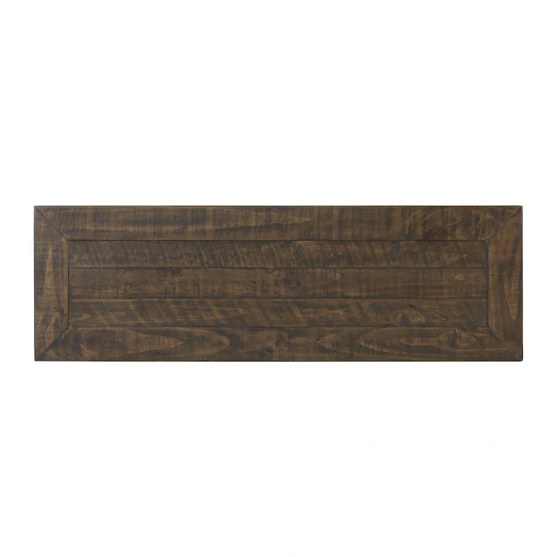 The Gray Barn Downington Solid Wood 2-Drawer Sofa Console Table
