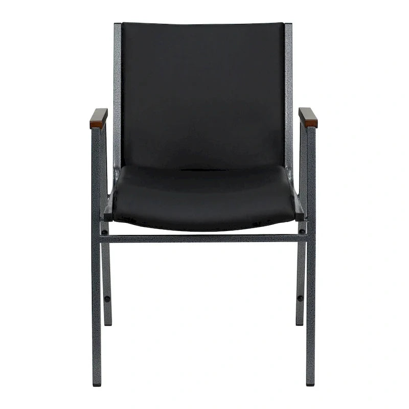 Chaise empilable robuste avec accoudoirs - 21P x 21L x 31H