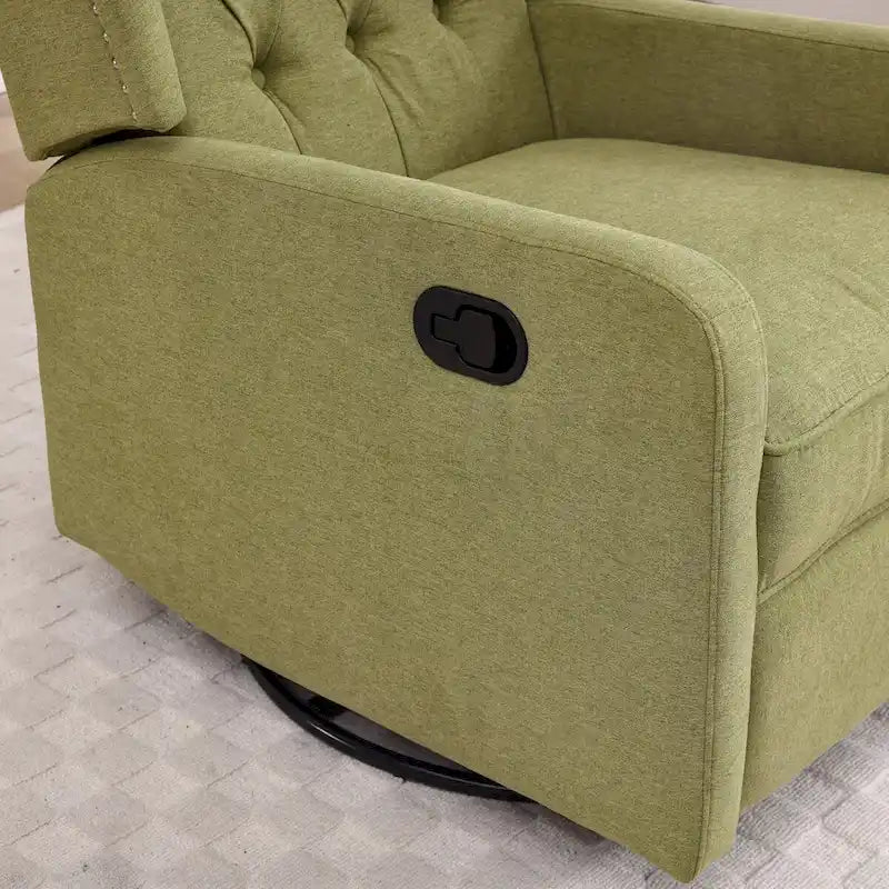 Multi-gear adjustable lounge chair 360 degrees full rotation rocking chair