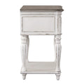 Magnolia Manor Antique White Leg Night Stand