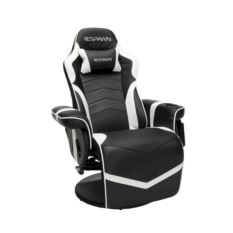 Gaming Recliner - Reclining Gaming Chair with Footrest