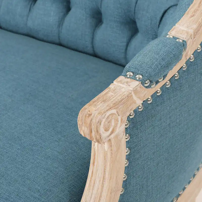 Faye Tufted Upholstered Loveseat by