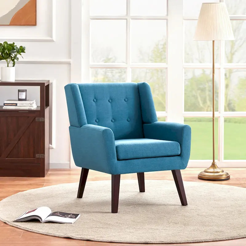 HUIMO Set of 2 Modern Tufted Accent Chair