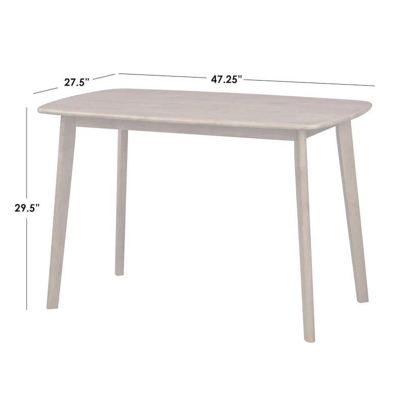 Ensemble de salle à manger 4 pièces en bois massif Nettie de Simple Living