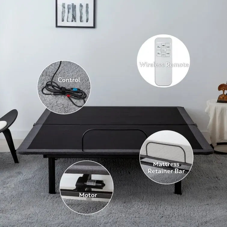 15  Adjustable Bed with Wireless Remote